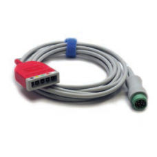 Mindray 3/5 Lead ESIS ECG Cable, 12 pin - 10ft. -  0010-30-42723