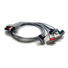 Mindray 5 Lead ECG Pinch Clip Lead Wires - 36in. -  0010-30-42729