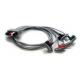 Mindray 5 Lead ECG Pinch Clip Lead Wires - 24in. -  0010-30-42727
