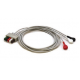 Mindray 3 Lead ECG Snap Lead Wires - Adult/Pediatric - 40in. -  0010-30-42734