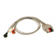 Mindray 3 Lead ECG Snap Lead Wires - 18in. -  0012-00-1261-07